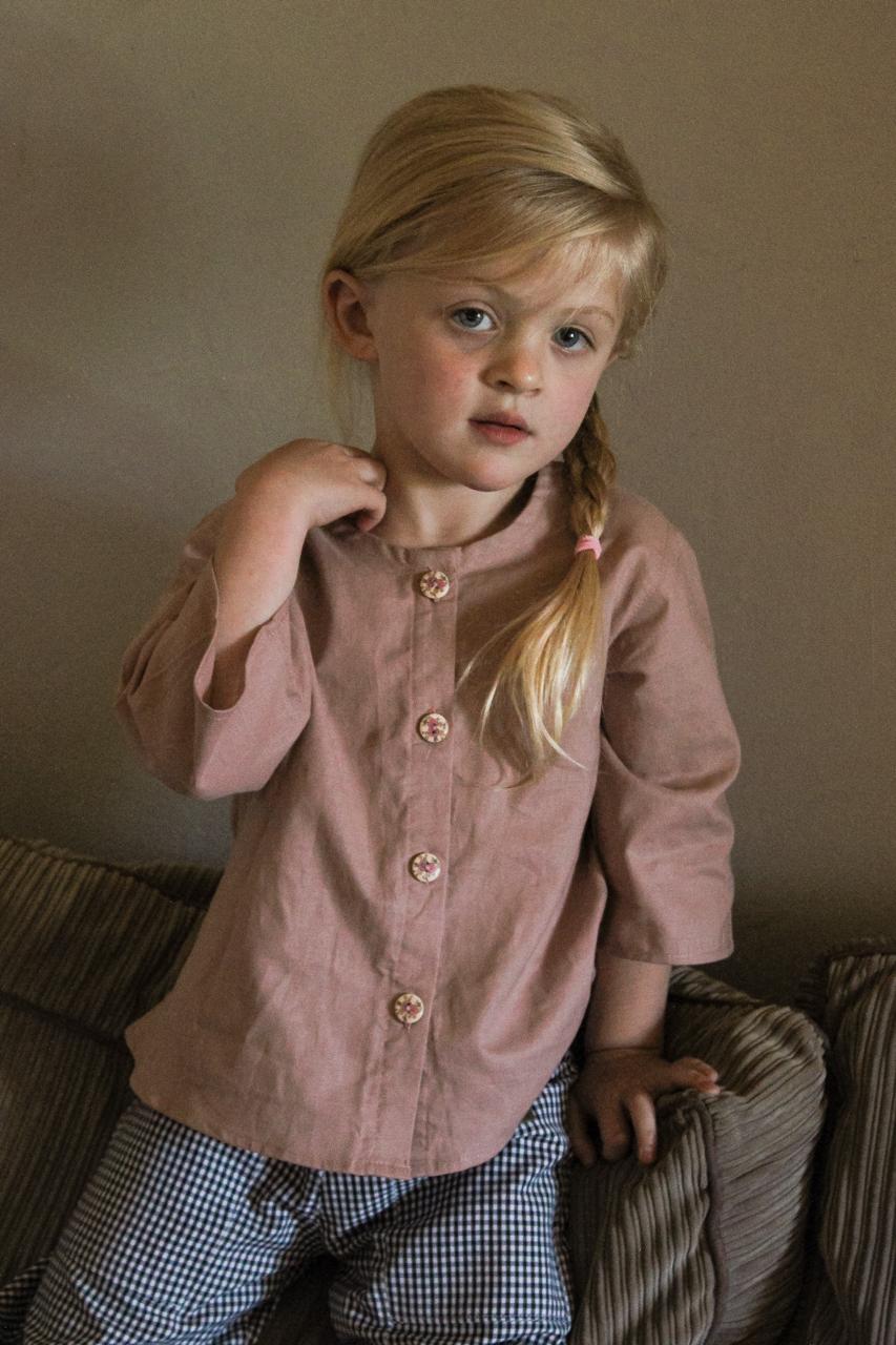 Willow & Wheat Shirt (Pink)