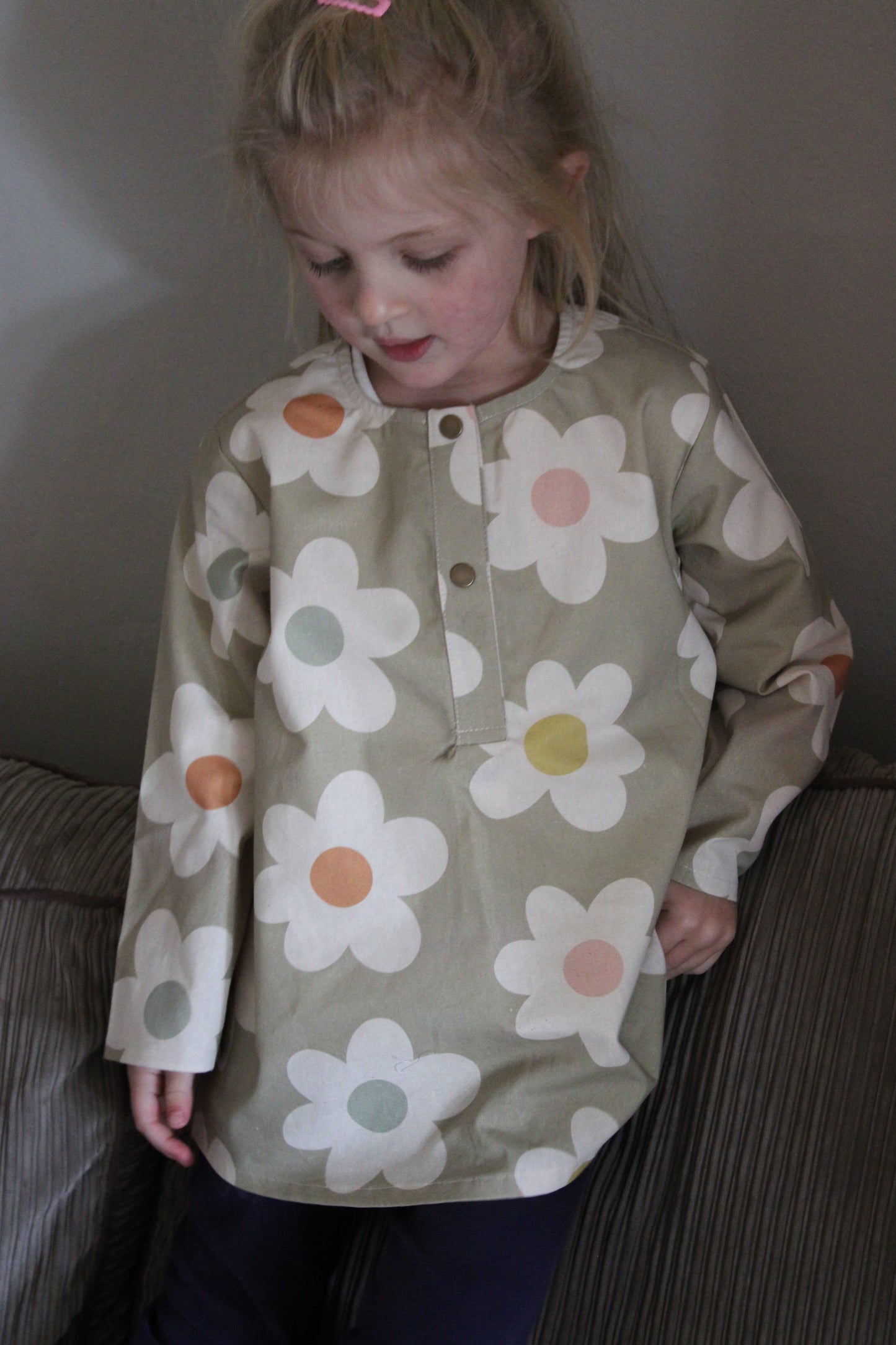 Coco Floral Shirt (Green)