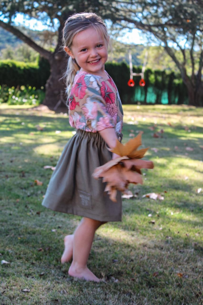 Remi Skirt (Khaki)