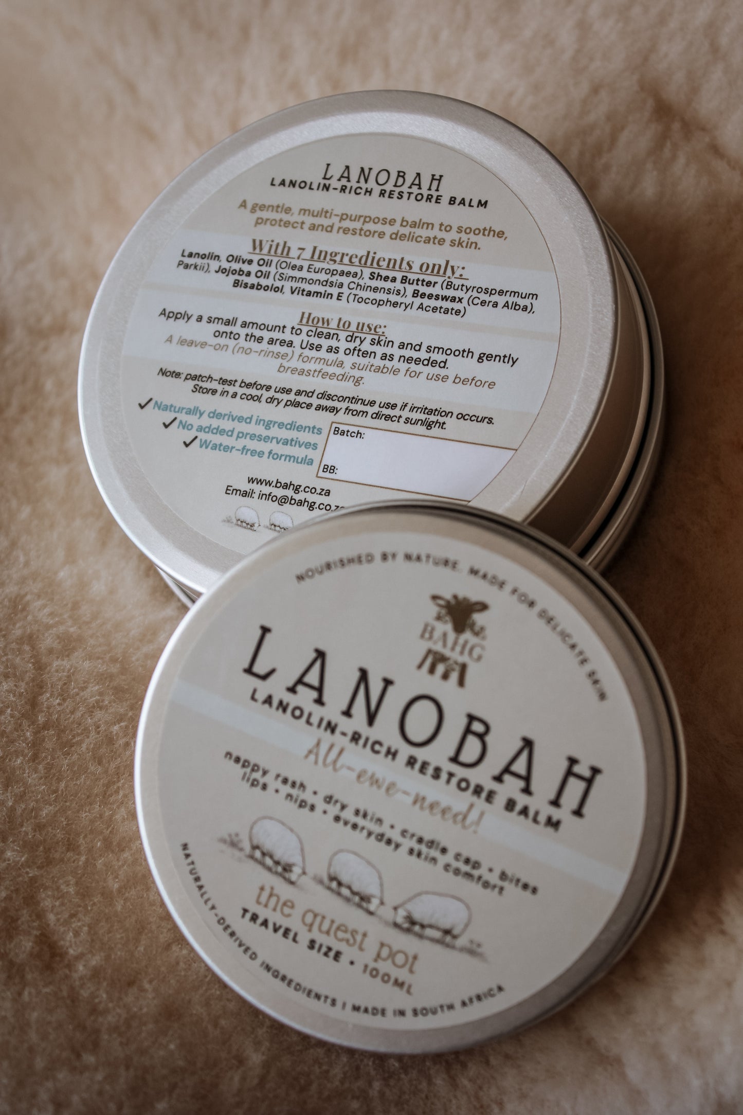 Lanobah Lanolin-Rich Restore Balm