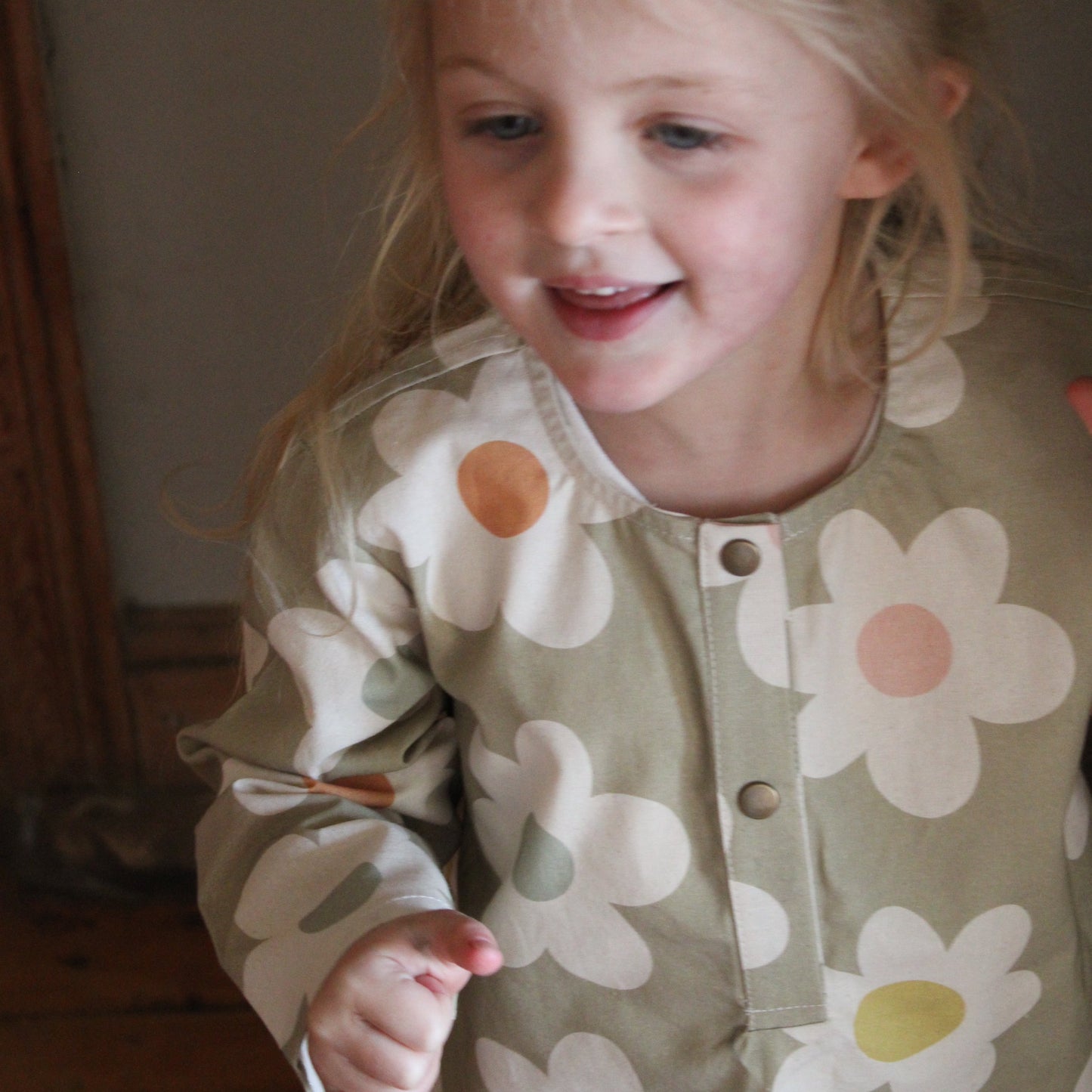 Coco Floral Shirt (Green)
