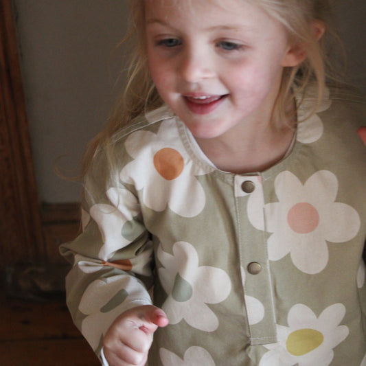 Coco Floral Shirt (Green)