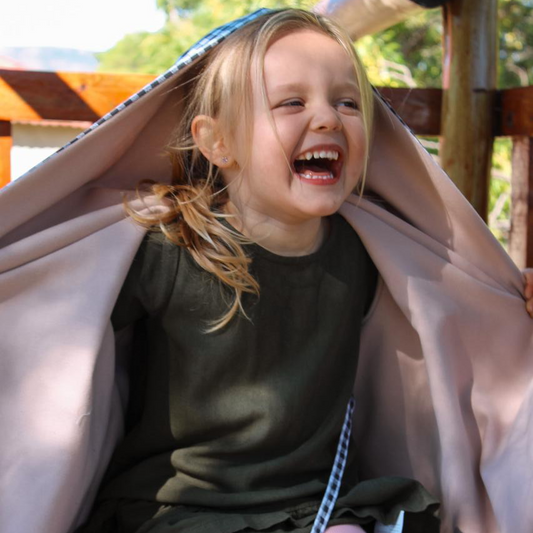 Woodland Explorer Reversible Coat (Pink/Gingham)