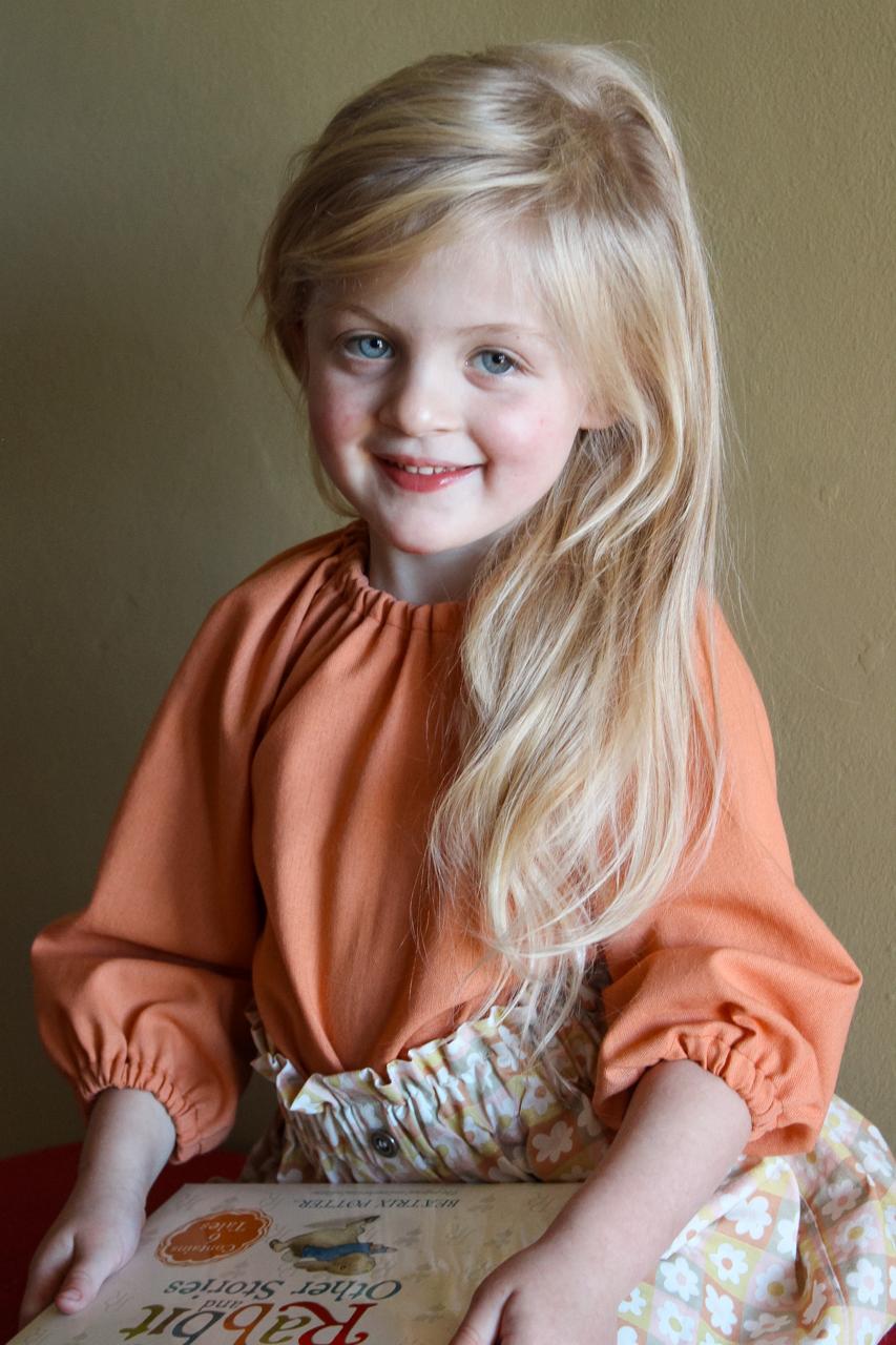 Daydreamer Blouse (Orange)