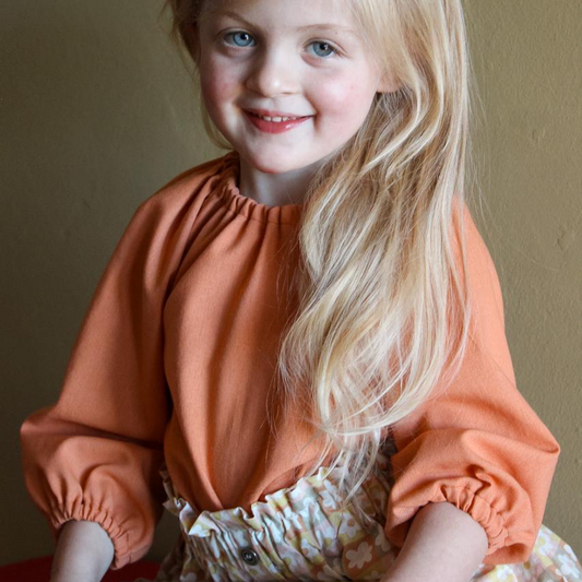 Daydreamer Blouse (Orange)